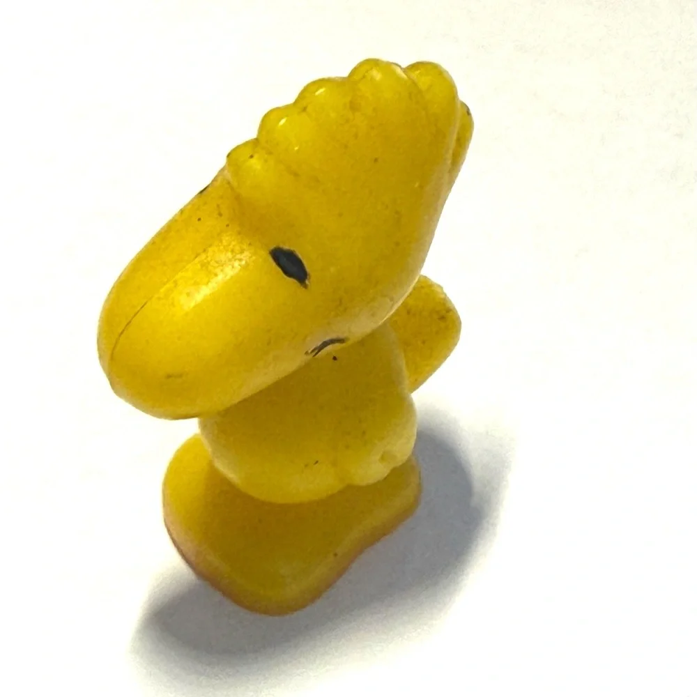 Yellow Cartoon Character Pin